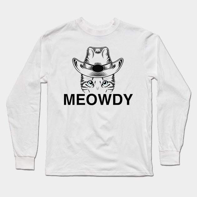 MEOWDY Long Sleeve T-Shirt by graphicganga